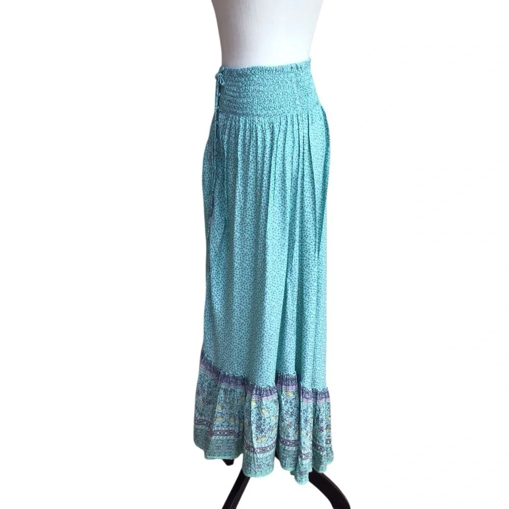 Sea Lustre Boho Floral Maxi Skirt One Size - Picture 4 of 8